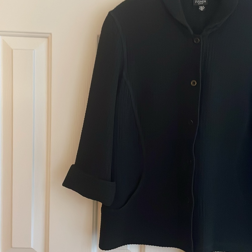 Button Down Collared Jacket - image 5